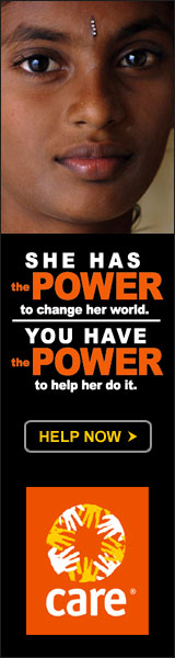 CARE: She has the power to change her world. You have the power to help her do it.