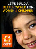 Free CARE Web Banners and Badges - Link to Fight Global Poverty