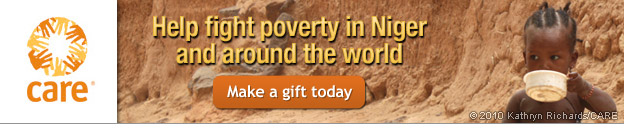 CARE - Help fight poverty in Niger and around the world -- Make a gift today